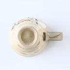 Handmade Ceramic Coffee Mug, Mino Ware Owl Mug, Owl Coffee Mug, 8.8 oz